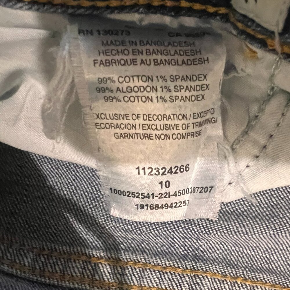 Wrangler High Rise True Crop Size 10 - Picture 4 of 4